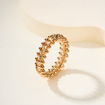 [ElanLuxe Jewelry]CLASH 6.4MM SMALL RING