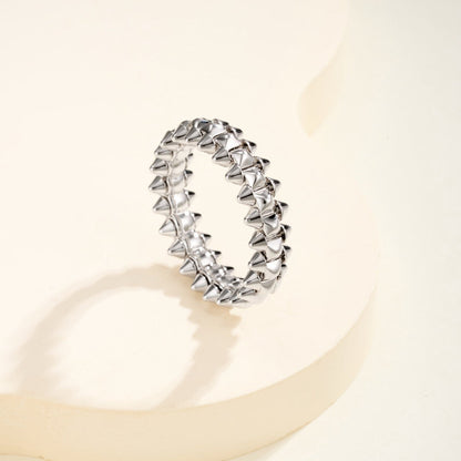 [ElanLuxe Jewelry]CLASH 6.4MM SMALL RING