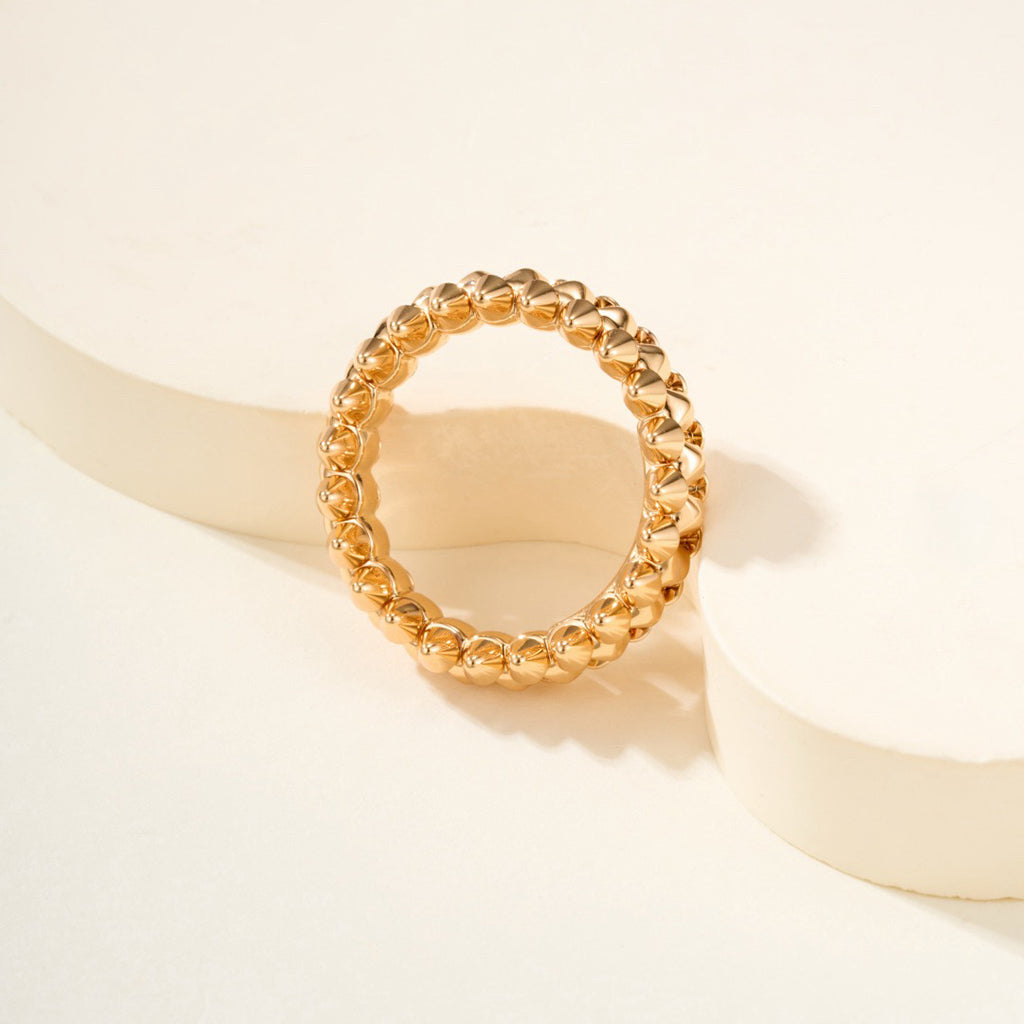 [ElanLuxe Jewelry]CLASH 6.4MM SMALL RING