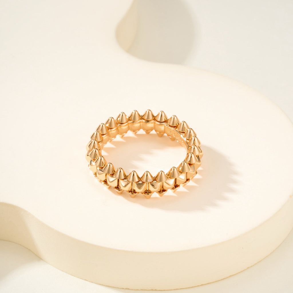 [ElanLuxe Jewelry]CLASH 6.4MM SMALL RING