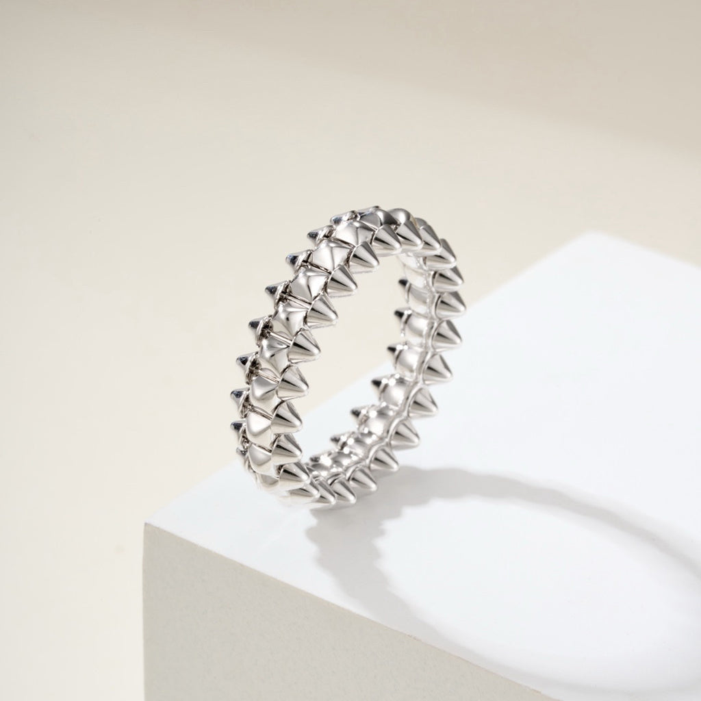 [ElanLuxe Jewelry]CLASH 6.4MM SMALL RING