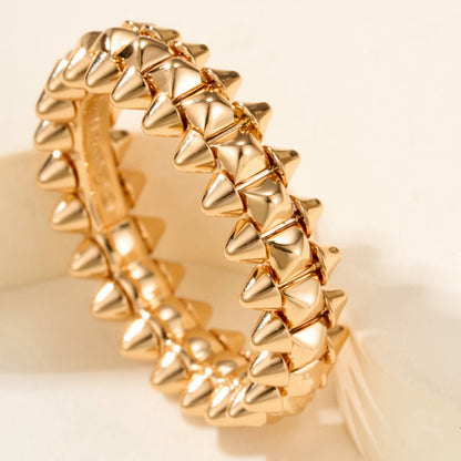 [ElanLuxe Jewelry]CLASH 6.4MM SMALL RING
