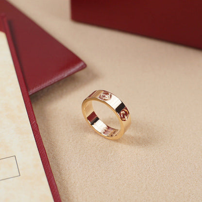 [ElanLuxe Jewelry]LOVE RING 5.5MM NO DIAMOND