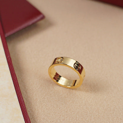 [ElanLuxe Jewelry]LOVE RING 5.5MM NO DIAMOND