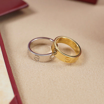 [ElanLuxe Jewelry]LOVE RING 5.5MM NO DIAMOND