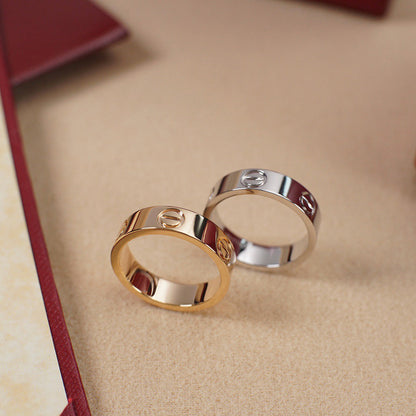[ElanLuxe Jewelry]LOVE RING 5.5MM NO DIAMOND