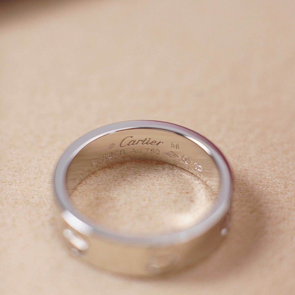[ElanLuxe Jewelry]LOVE RING 5.5MM NO DIAMOND