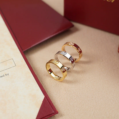 [ElanLuxe Jewelry]LOVE RING 3.6 MM NO DIAMOND