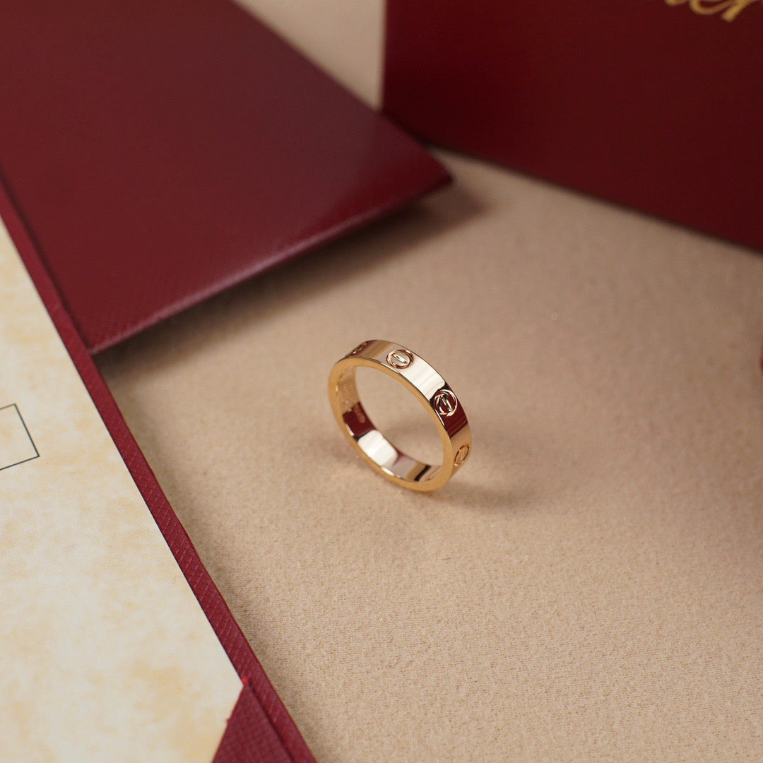 [ElanLuxe Jewelry]LOVE RING 3.6 MM NO DIAMOND
