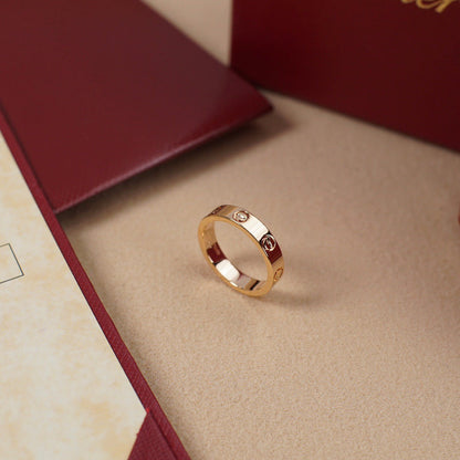 [ElanLuxe Jewelry]LOVE RING 3.6 MM NO DIAMOND