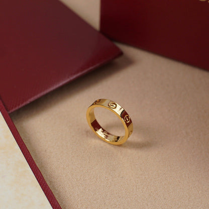 [ElanLuxe Jewelry]LOVE RING 3.6 MM NO DIAMOND