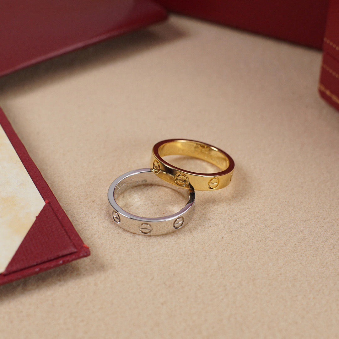[ElanLuxe Jewelry]LOVE RING 3.6 MM NO DIAMOND