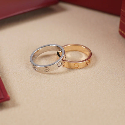 [ElanLuxe Jewelry]LOVE RING 3.6 MM NO DIAMOND