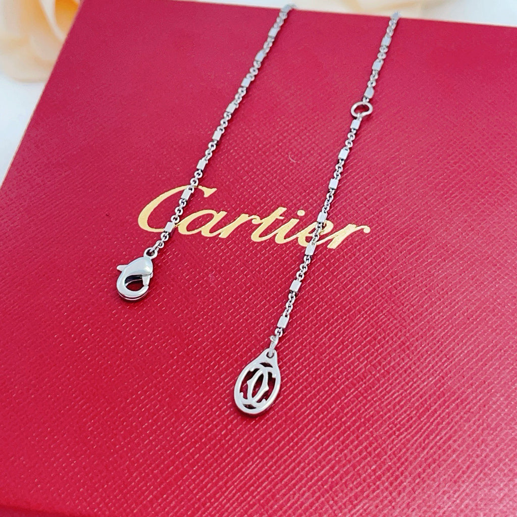 [ElanLuxe Jewelry]PANTHERE FULL DIAMOND NECKLACE