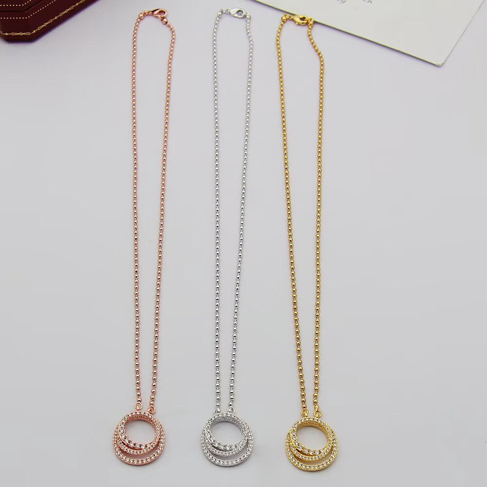[ElanLuxe Jewelry]ETINCELLE  FULL DIAMOND NECKLACE