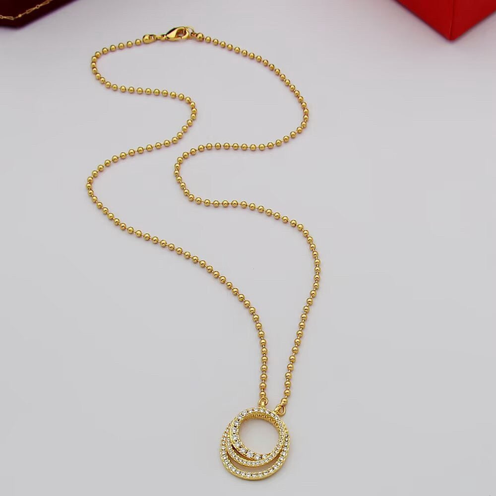 [ElanLuxe Jewelry]ETINCELLE  FULL DIAMOND NECKLACE