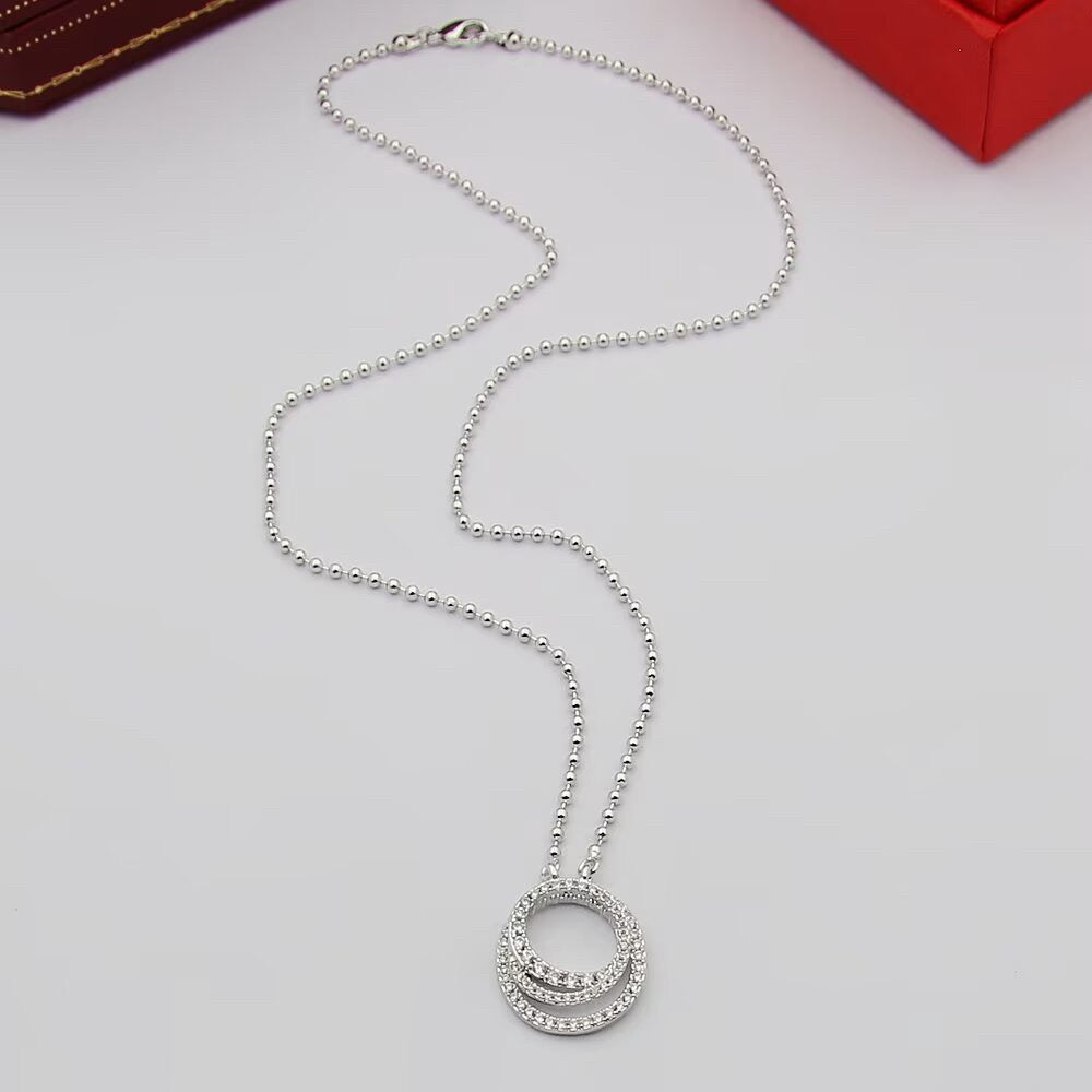 [ElanLuxe Jewelry]ETINCELLE  FULL DIAMOND NECKLACE