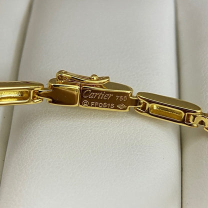 [ElanLuxe Jewelry]PANTHERE HALF DIAMOND ON CHAIN BRACELET