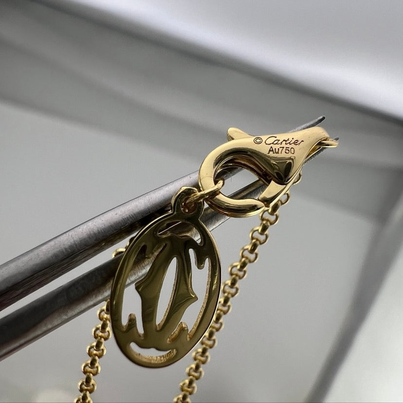 [ElanLuxe Jewelry]PANTHERE FULL DIAMOND NECKLACE