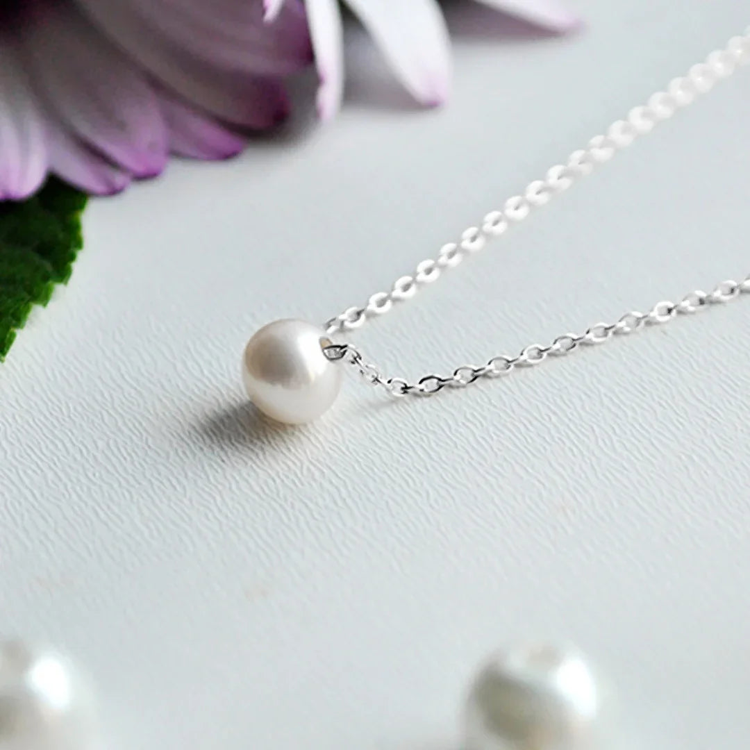 [ElanLuxe]Isla Gold Pearl Necklace