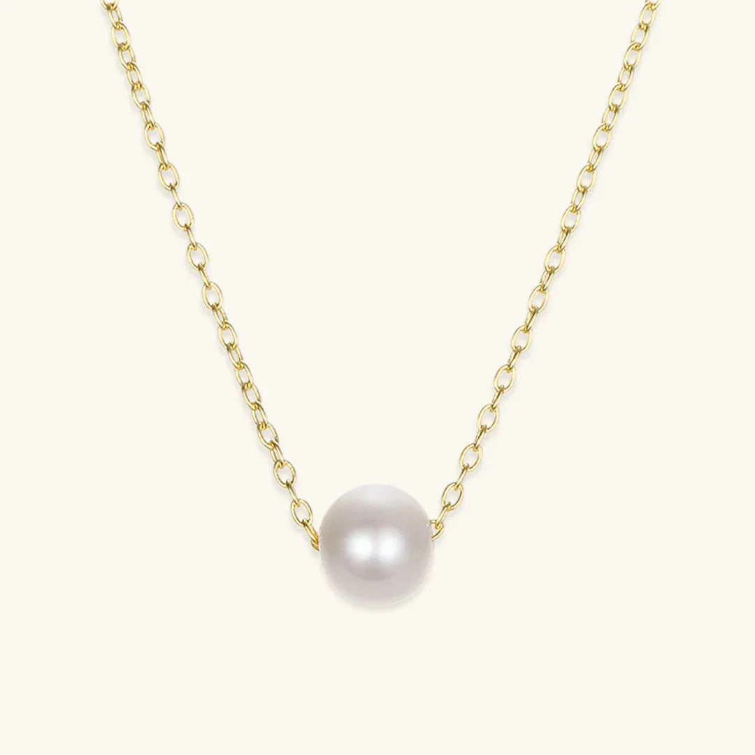 [ElanLuxe]Isla Gold Pearl Necklace