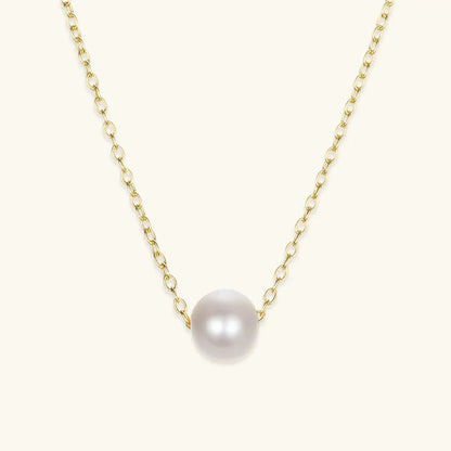 [ElanLuxe]Isla Gold Pearl Necklace