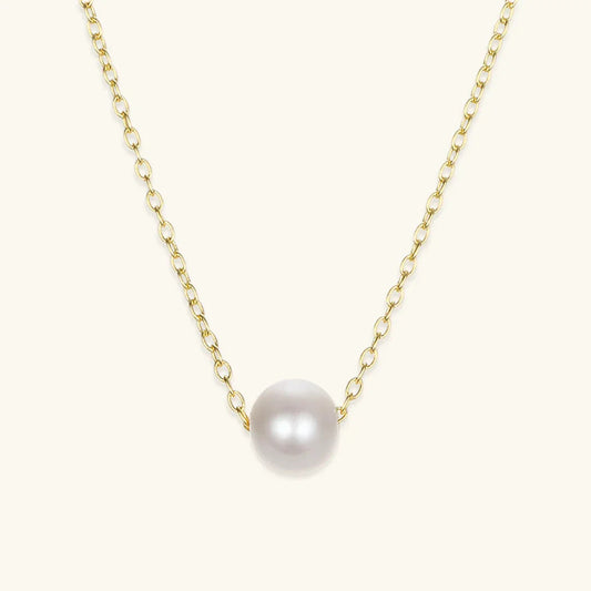 [ElanLuxe]Isla Gold Pearl Necklace