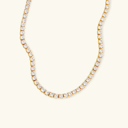 [ElanLuxe]Isolde Diamond Tennis Necklace
