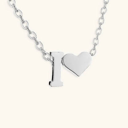 [ElanLuxe]Ria Initial Letter Gold Necklace