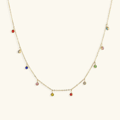[ElanLuxe]Juliet Gemstone Necklace