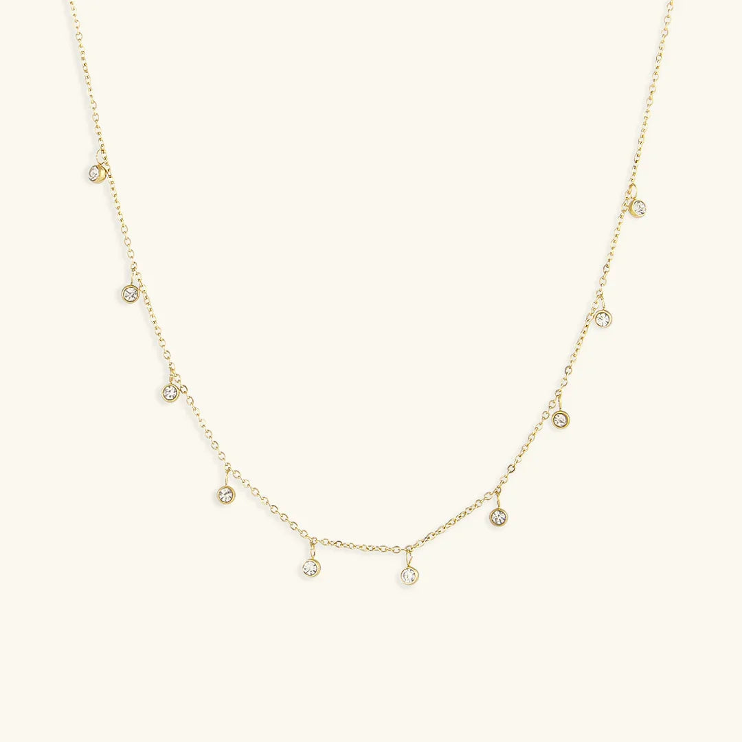 [ElanLuxe]Juliet Gemstone Necklace