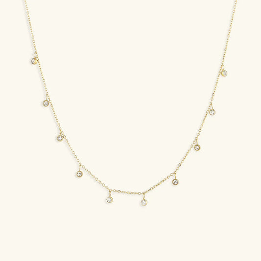 [ElanLuxe]Juliet Gemstone Necklace