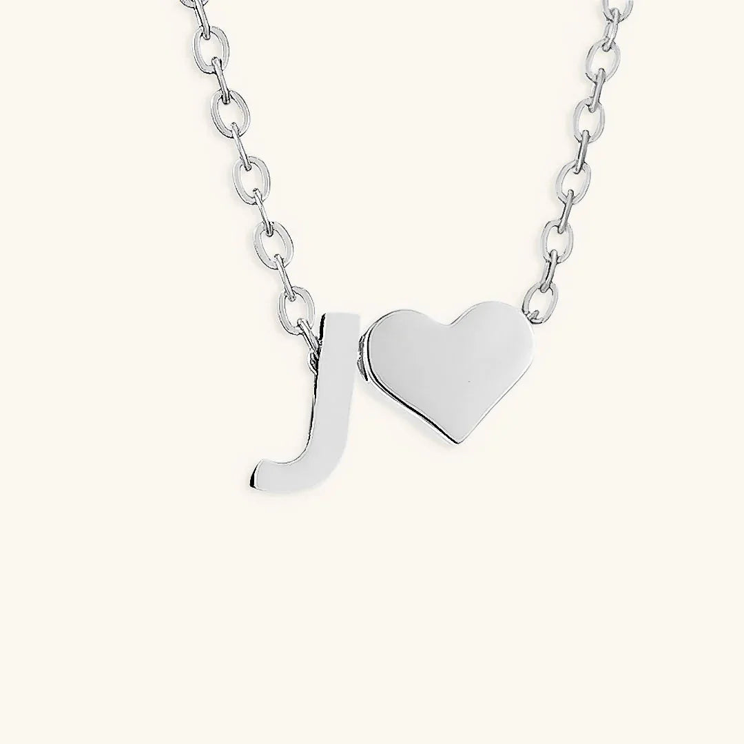 [ElanLuxe]Ria Initial Letter Gold Necklace
