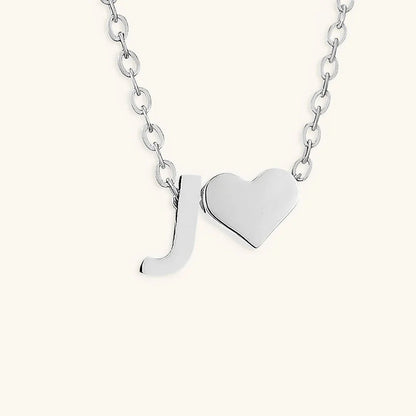 [ElanLuxe]Ria Initial Letter Gold Necklace