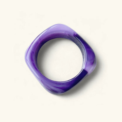 [ElanLuxe]Avaria Acrylic Bangle