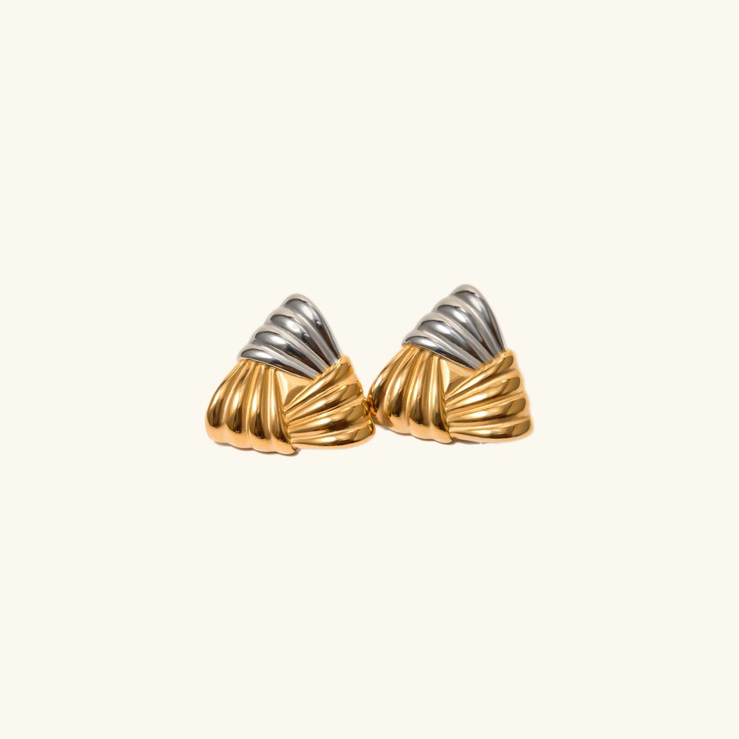 [ElanLuxe]Brigitte Gold Earrings
