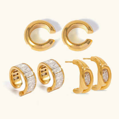 [ElanLuxe]Rosetta Essential Earrings Bundle