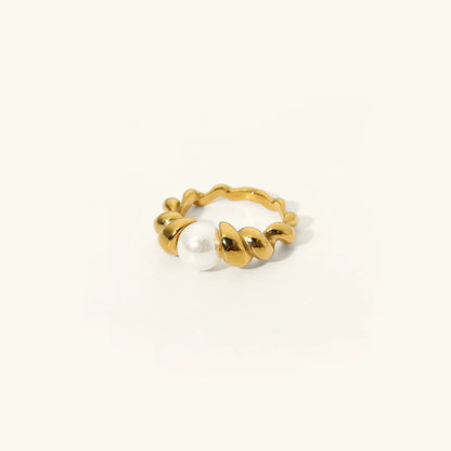 [ElanLuxe]Scarlett Freshwater Pearl Ring