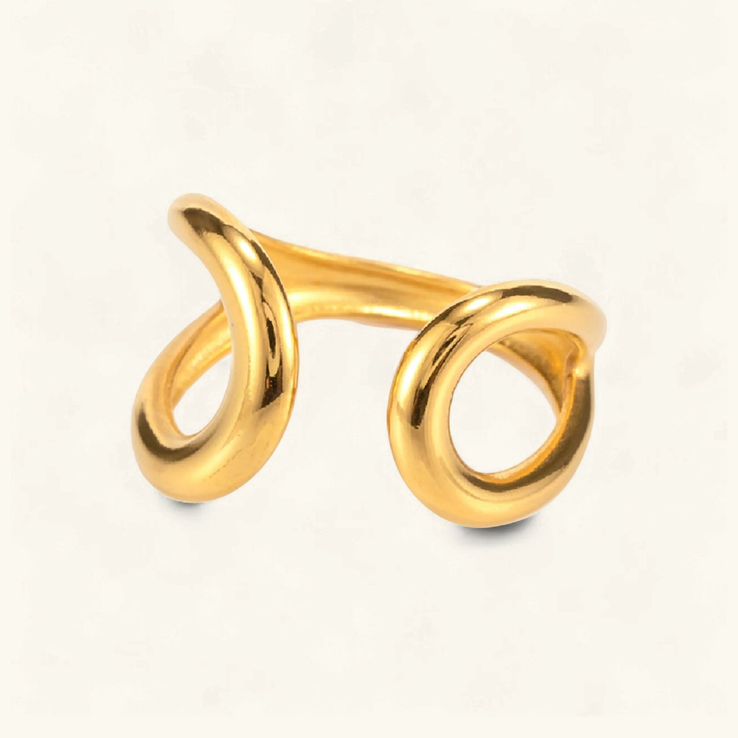 [ElanLuxe]Jackie Twisted Band Ring