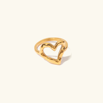 [ElanLuxe]Verity Heart Ring