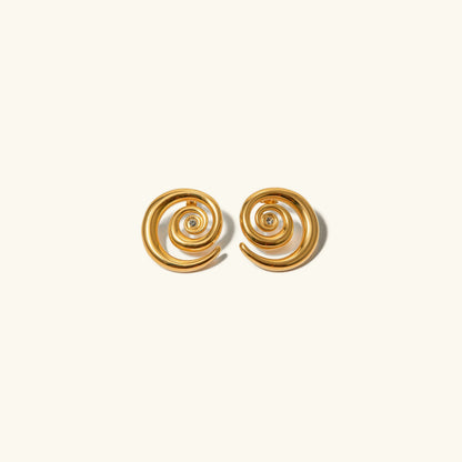 [ElanLuxe]Tilly Gold Earrings