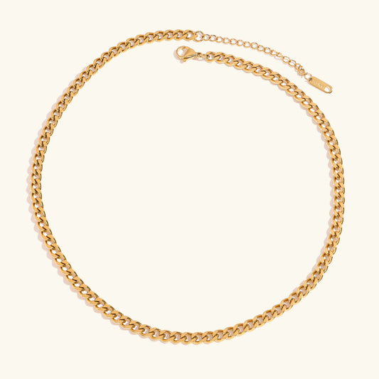 [ElanLuxe]Ysolde Gold Chain Necklace
