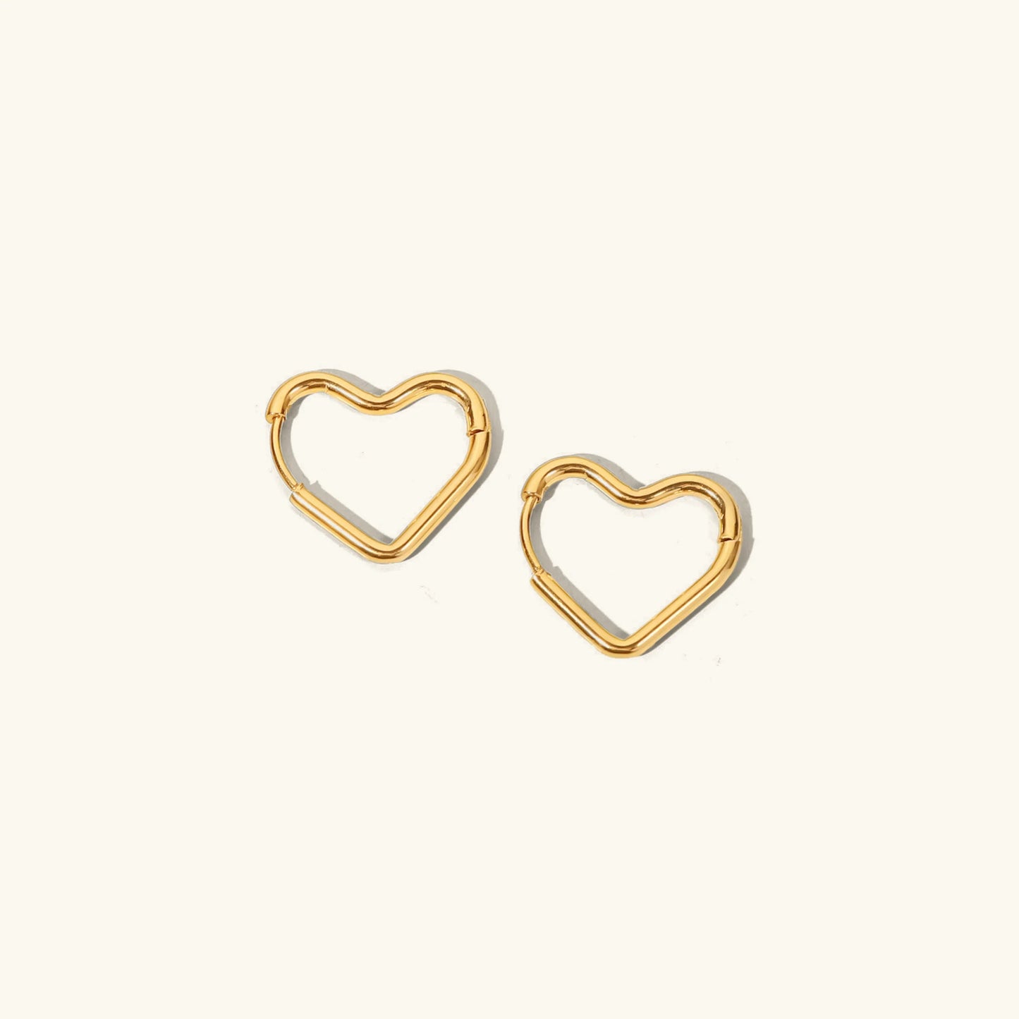 [ElanLuxe]Helena Heart Hoops