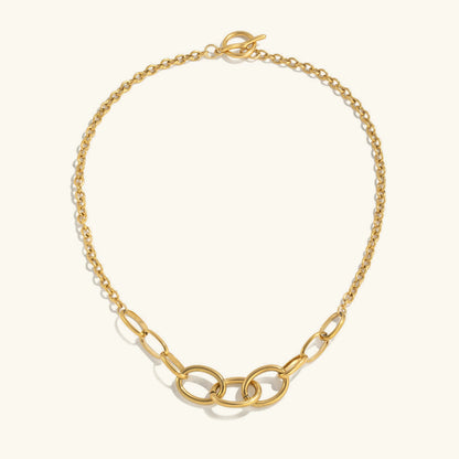 [ElanLuxe]Renelle Gold Chain Necklace