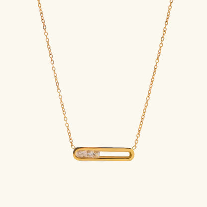 [ElanLuxe]Abby Sculpted Gold Pendant