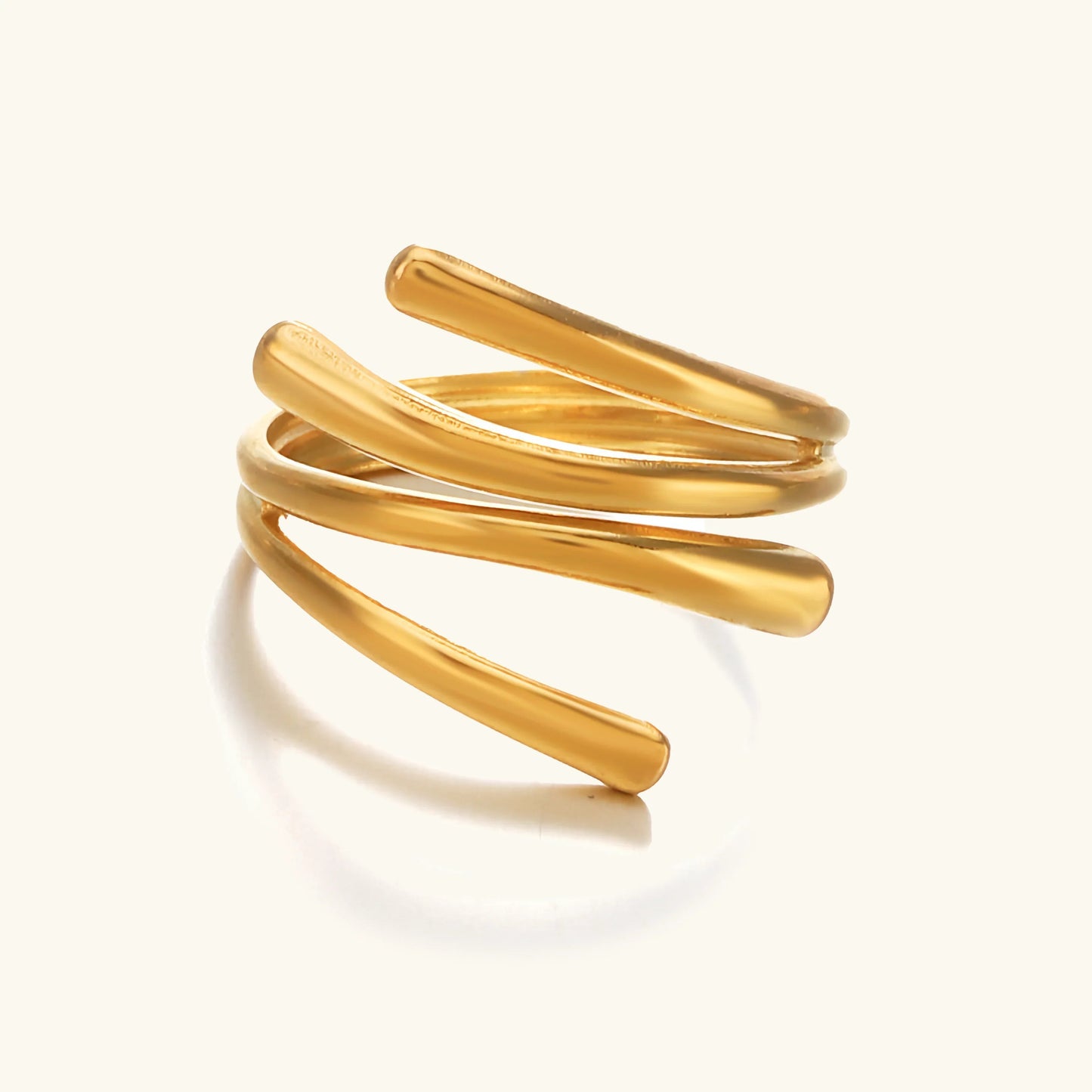 [ElanLuxe]Shay Contemporary Gold Ring