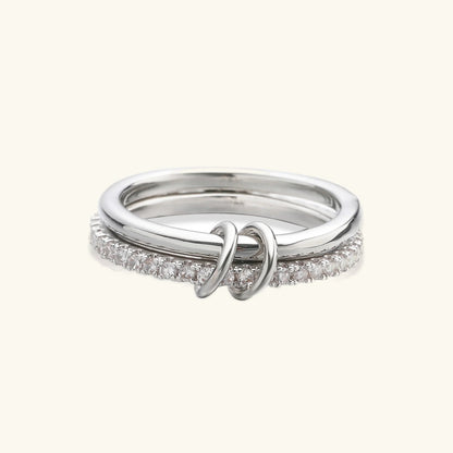 [ElanLuxe]Adela Stacked Diamond Ring