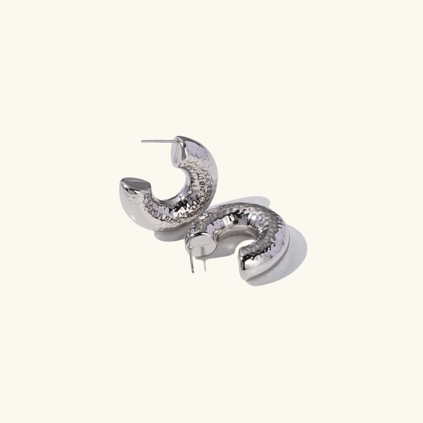 [ElanLuxe]Bethany Silver Earrings