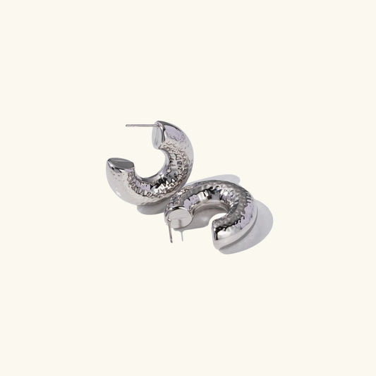 [ElanLuxe]Bethany Silver Earrings