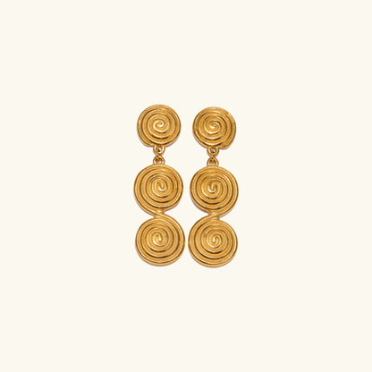 [ElanLuxe]Marielle Gold Earrings